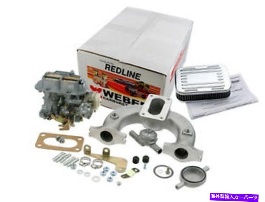 Carburetor ウェーバー変換キットW/エレクトリックチョークウェーバー炭水化物はMG MGB 1962-1980フィット Weber conversion kit w/Electric choke Weber carb fits MG MGB 1962-1980【並行輸入品】