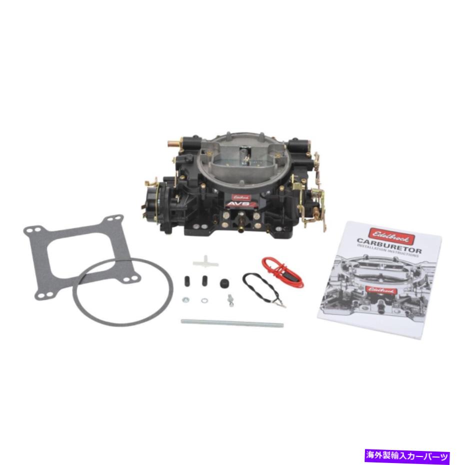 Carburetor Edelbrock 19063 AVS2 650 CFM 4バレルキャブレターと電気チョーク Edelbrock 19063 AVS2 650 CFM 4 Barrel Carburetor with Electric Choke【並行輸入品】