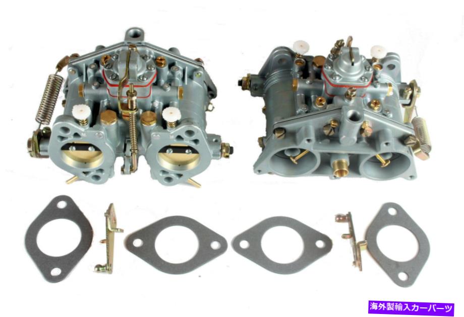 Carburetor ポルシェ356＆912ソレックス40pii 1960-63Super90＆356Sc 63-65ペアの新しいキャブレター New Carburetor For Porsche 356 & 912 Solex 40PII 1960-63Super90&356SC 63-65 Pair【並行輸入品】