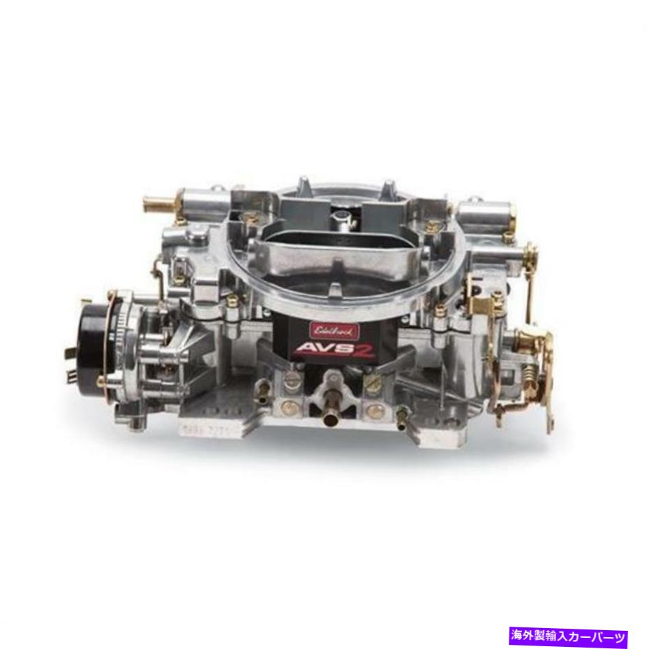 Carburetor Edelbrock 1903 AVS2シリーズデュアルクアッド炭水化物、500 CFM、電気チョーク Edelbrock 1903 AVS2 Series Dual-Quad Carb,500 CFM,Electric Choke【並行輸入品】