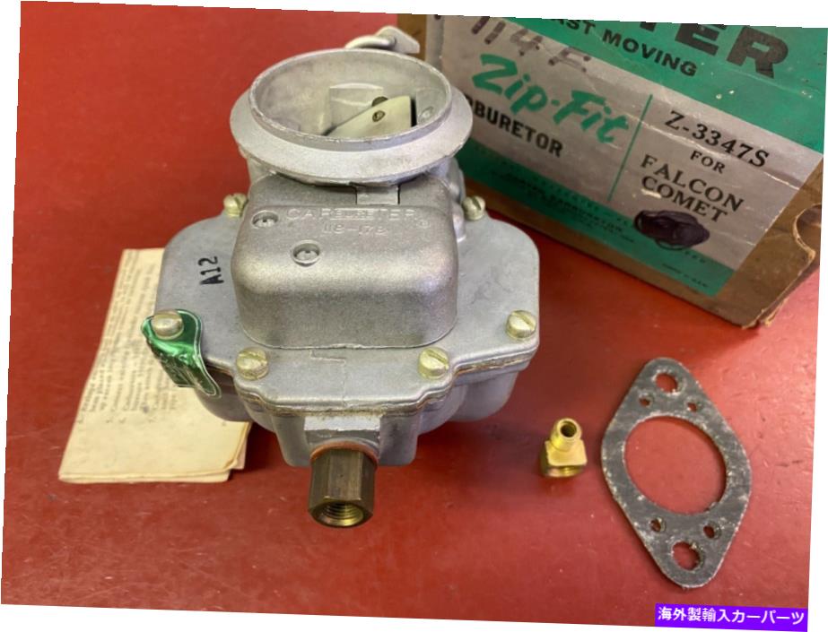 Carburetor 1960 61 Ford Falcon Mercury Comet 144 6 Cyl 1bblキャブレターカーターAs 3347s nos 1960 61 FORD FALCON MERCURY COMET 144 6 CYL 1BBL CARBURETOR CARTER AS 3347S NOS【並行輸入品】|Us Custom Parts Shop USDM