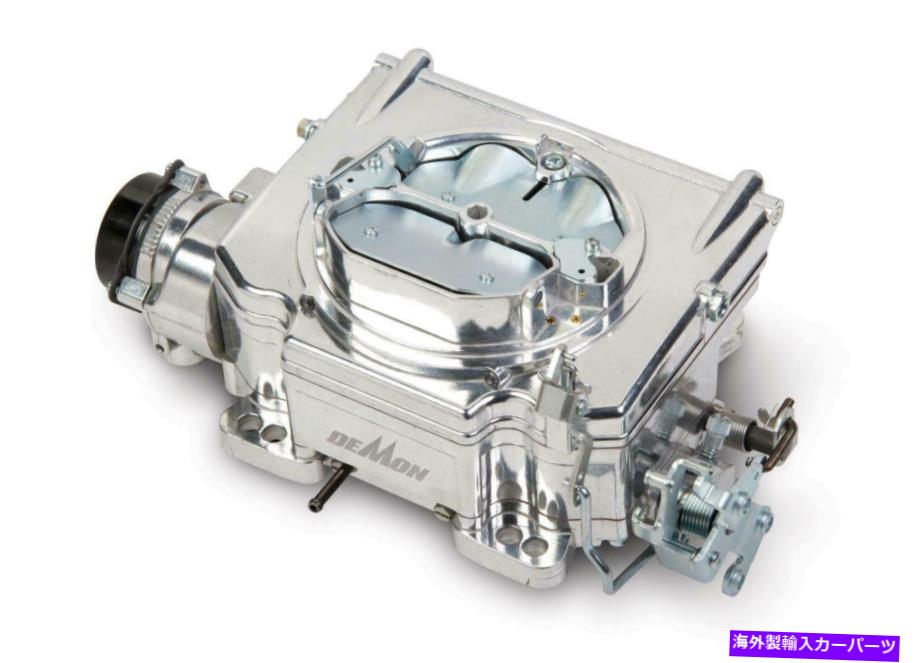 Carburetor デーモン1900 625 CFMストリートデーモン4バレルキャブレターボールバーン付きアルミニウム Demon 1900 625 CFM Street Demon 4 Barrel Carburetor Ball Burnished Aluminum【並行輸入品】