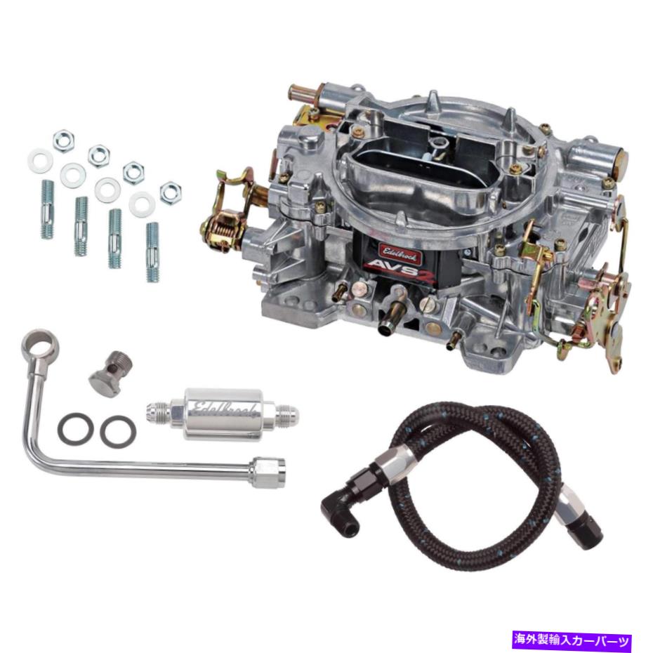 Carburetor Edelbrock 1902 AVS2シリーズ500CFM 8131/81233燃料ライン Edelbrock 1902 AVS2 Series 500CFM Carb with 8131/81233 Fuel Line【並行輸入品】｜Us Custom Parts Shop USDM