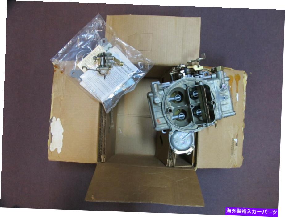 Carburetor Nos Holley 4バレル炭水化物1850-2 600cfm w/vacセカンダリマニュアルチョーク NOS Holley 4 barrel carb 1850-2 600cfm w/vac secondary manual choke【並行輸入品】