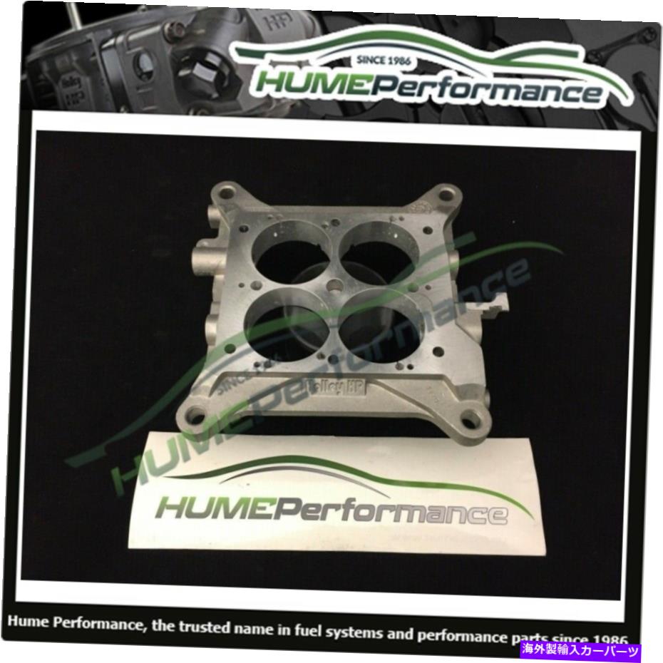 Carburetor 本物のホーリーHPレースシリーズベースプレート950 /1000 cfmベア GENUINE HOLLEY HP RACE SERIES BASE PLATE 950 / 1000 CFM BARE【並行輸入品】
