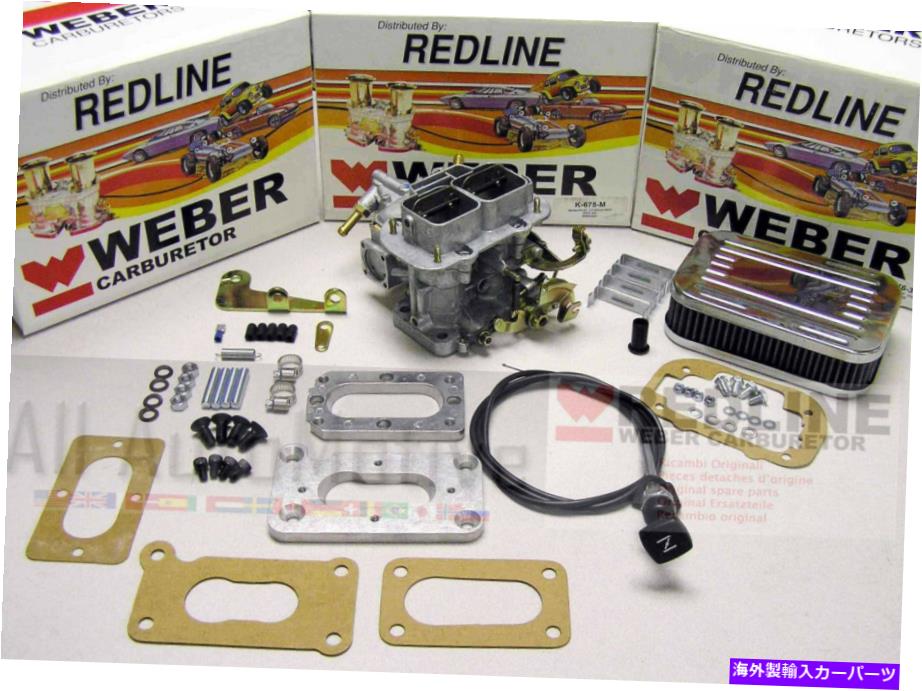 Carburetor マツダB2000 B2200ピックアップウェーバーキャブレター32/36 K675M-マニュアルチョークキット Mazda B2000 B2200 Pickup Weber Carburetor 32/36 K675M - Manual Choke Kit【並行輸入品】
