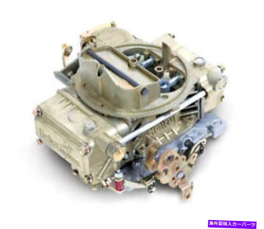 Carburetor Holley Classic Carburetor、600 CFM、4160,4BBL、マニュアルチョーク、真空第二、ゴールド HOLLEY CLASSIC CARBURETOR,600 CFM,4160,4BBL,MANUAL CHOKE,VACUUM SECONDARIES,GOLD【並行輸入品】