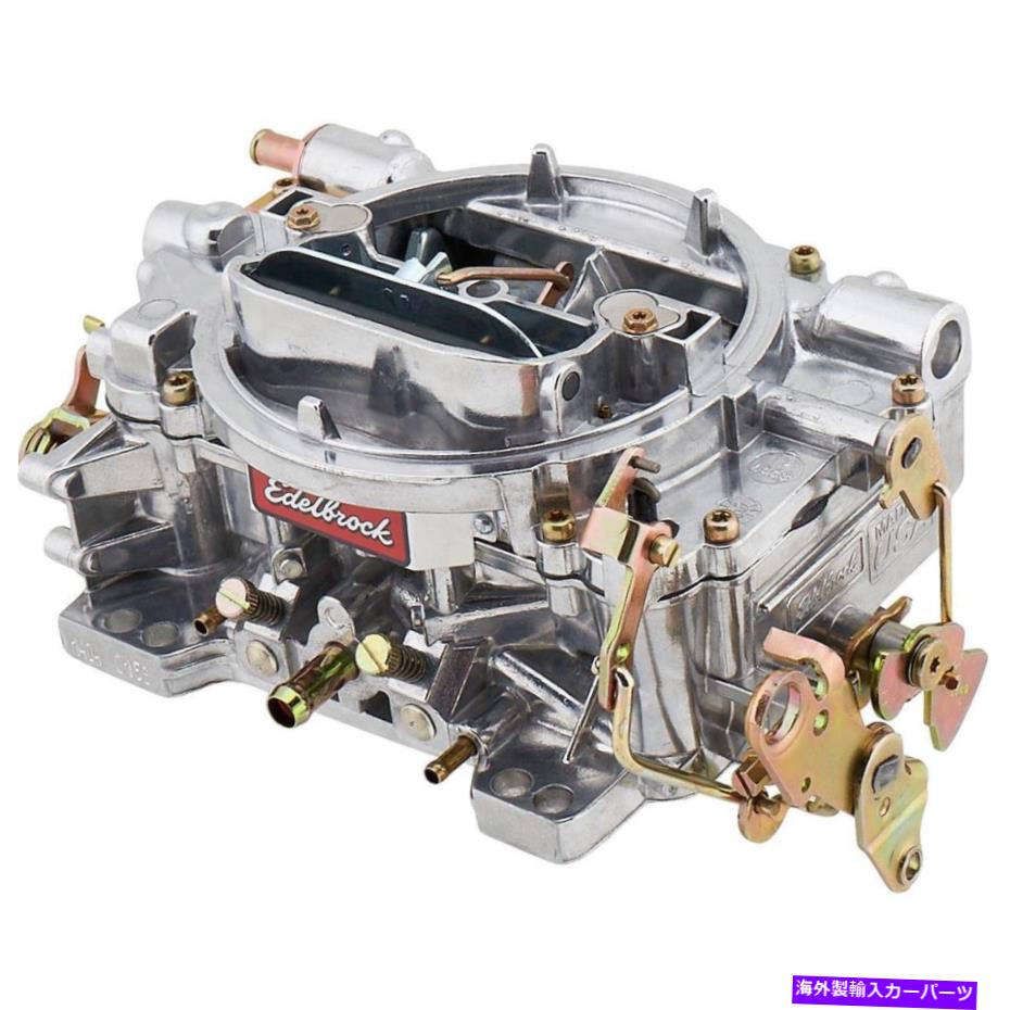 Carburetor Edelbrock 1404パフォーマー500 CFM 4バレルキャブレター、マニュアルチョーク Edelbrock 1404 Performer 500 CFM 4 Barrel Carburetor, Manual Choke【並行輸入品】