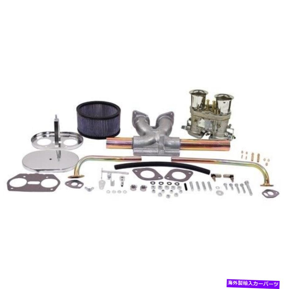 Carburetor シングル44キャブレターキット、hpmx by empi、dunebuggy＆vw Single 44 Carburetor Kit, HPMX By EMPI, Dunebuggy & VW【並行輸入品】
