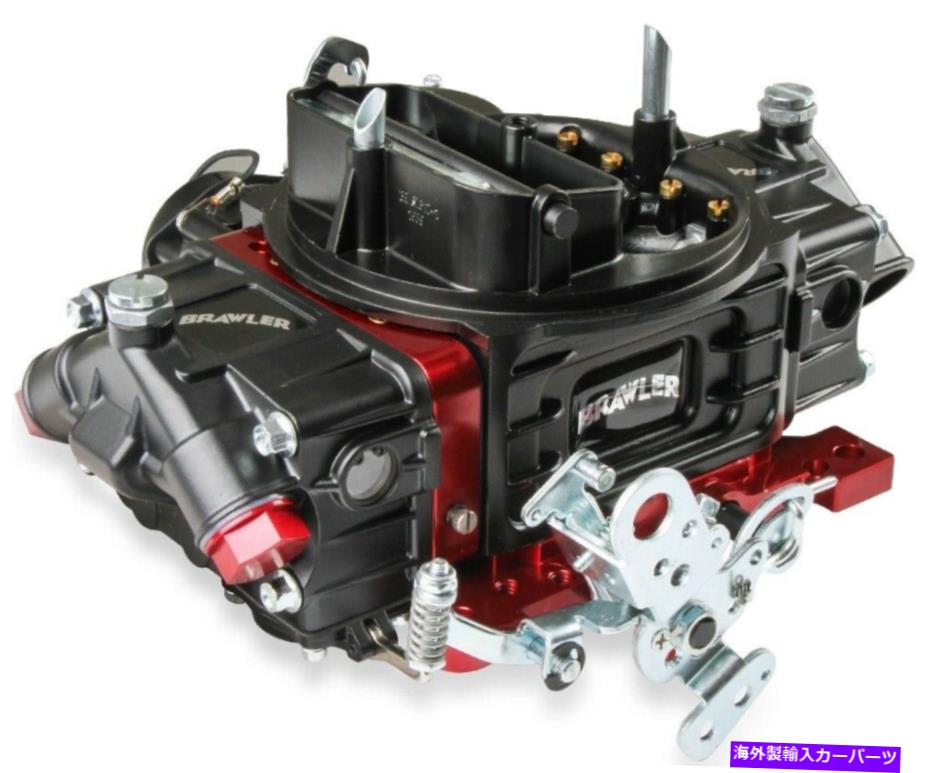 Carburetor クイック燃料テクノロジーBrawler Streetキャブレター、Red＆Black、Vacuu M、680cfm、4160 QUICK FUEL TECHNOLOGY BRAWLER STREET CARBURETOR,RED & BLACK,VACUU M,680CFM,4160【並行輸入品】