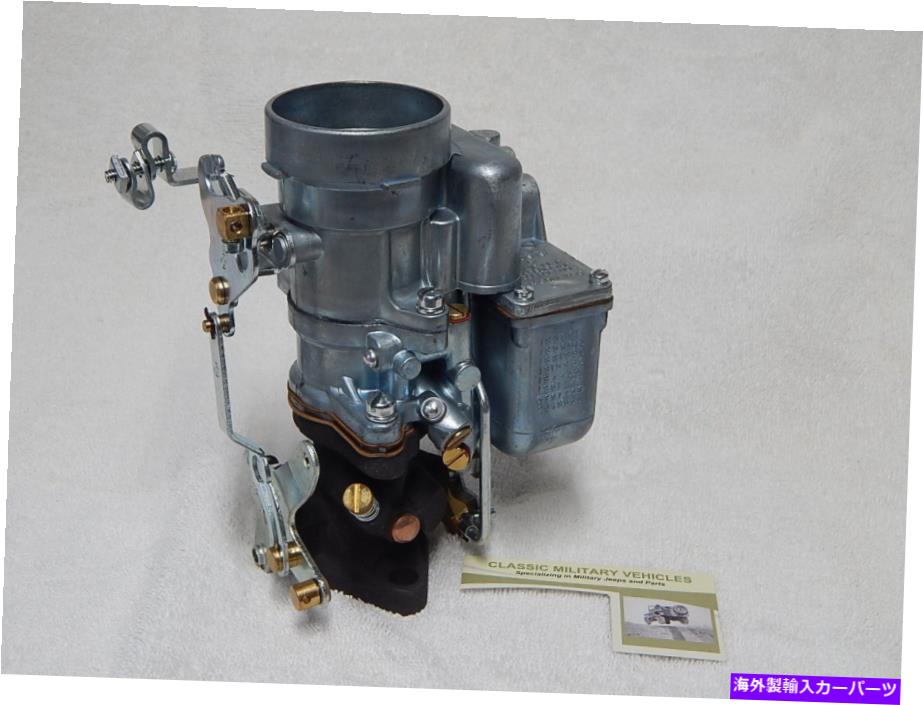 Carburetor 新しいプロダクションカーターWOキャブレター。 Willys MB CJ2A FORD GPW ARMY JEEP G503 CARB New Production Carter WO Carburetor. Willys MB CJ2A Ford GPW Army Jeep G503 Carb【並行輸入品】