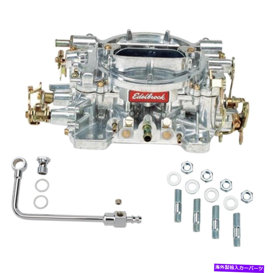 Carburetor Edelbrock 1404パフォーマー500cfm 4-bbl炭水化物w/8126燃料ラインキット Edelbrock 1404 Performer 500CFM 4-BBL Carb w/8126 Fuel Line Kit【並行輸入品】|Us Custom Parts Shop USDM