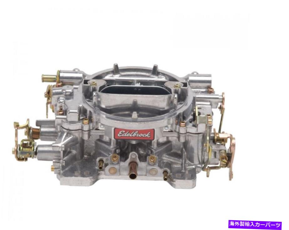 Carburetor Edelbrock 9905四角いフランジキャリブレーション600 CFMマニュアルチョーク非雑石キャブレター Edelbrock 9905 Square-Flange Calibrated 600 CFM Manual Choke Non-EGR Carburetor【並行輸入品】