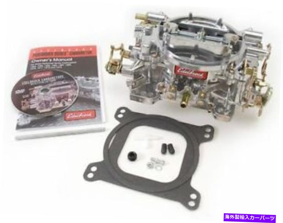 Carburetor Edelbrock Carb 600 CFM 4BBLマニュアルチョークメカ /セカンダリSQボアP / N＃1405 EDELBROCK CARB 600 CFM 4-BBL MANUAL CHOKE MECH / SECONDARY SQ BORE P/N#1405【並行輸入品】