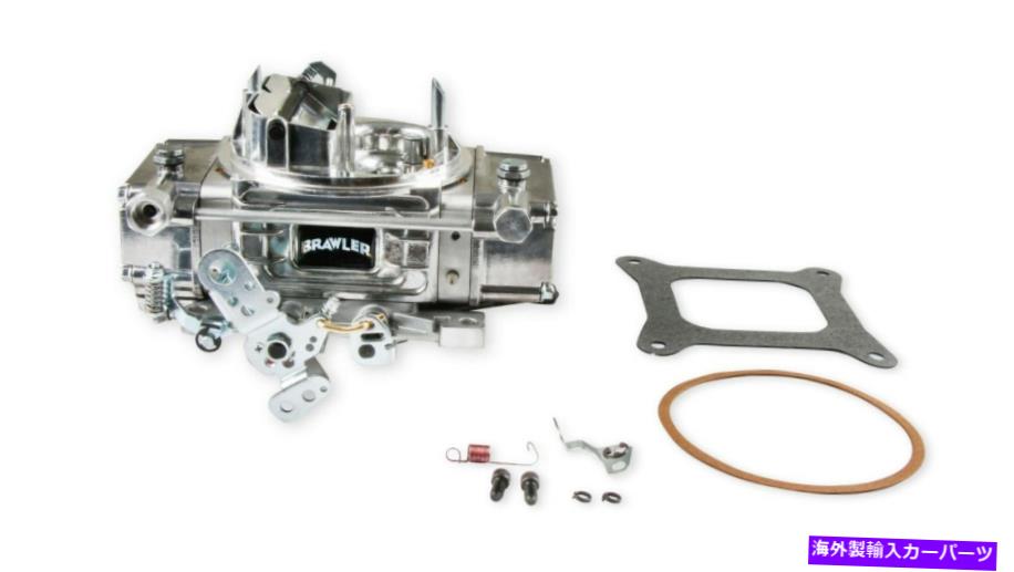 Carburetor クイック燃料キャブレターBR-67276 Brawler Street 650 CFM 4BBLメカニカルセカンダリ Quick Fuel Carburetor BR-67276 Brawler Street 650 cfm 4bbl Mechanical Secondary【並行輸入品】
