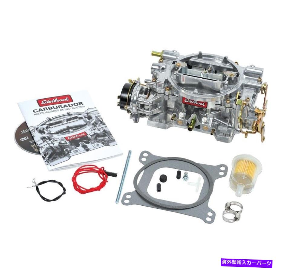 Carburetor Edelbrock 1406パフォーマーシリーズ600 CFM電気チョークキャブレター4バレル Edelbrock 1406 Performer Series 600 CFM Electric Choke Carburetor 4-Barrel【並行輸入品】