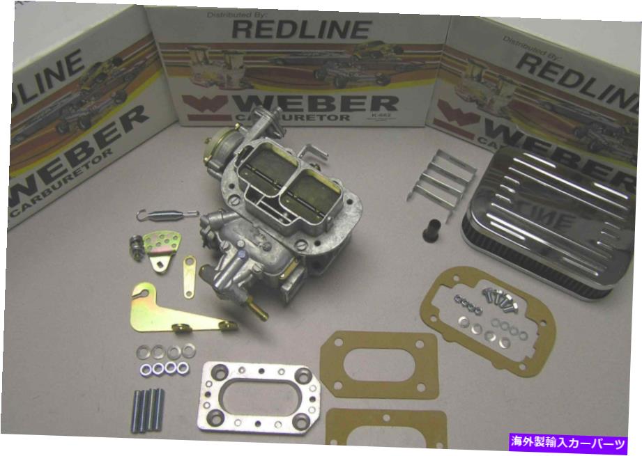 Carburetor ウェーバー38/38パフォーマンス変換キットはトヨタコロイラスターレット3KCに適合します Weber 38/38 Performance conversion kit fits Toyota Coroilla Starlet 3KC【並行輸入品】