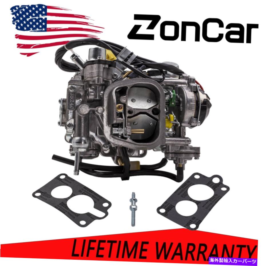 Carburetor トヨタピックアップSR5 22Rエンジン1983-1987 TOY-505 USの1xキャブレターw/ラウンドプラグ 1x Carburetor W/Round Plug For TOYOTA Pickup SR5 22R Engine 1983-1987 TOY-505 US【並行輸入品】