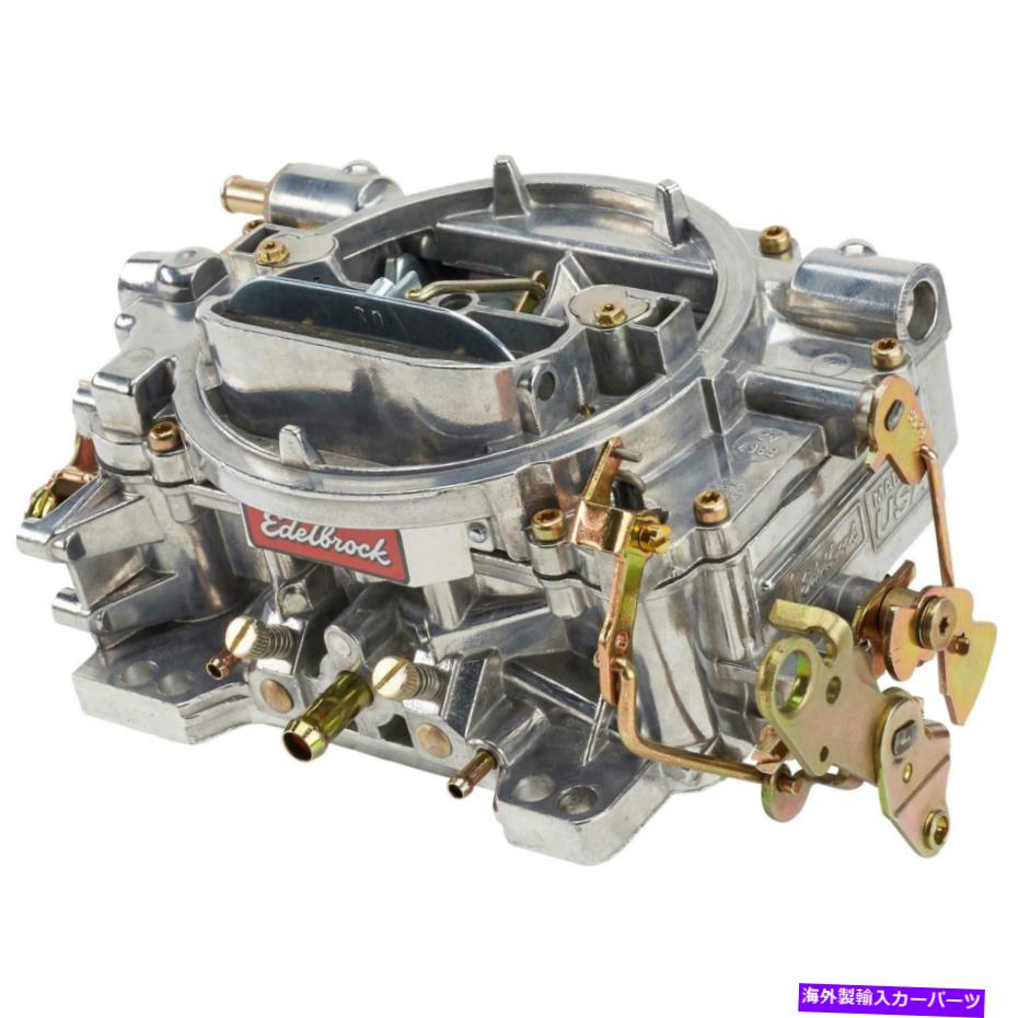 Carburetor Edelbrock 1405パフォーマー600 CFM 4バレルキャブレター、マニュアルチョーク Edelbrock 1405 Performer 600 CFM 4 Barrel Carburetor, Manual Choke【並行輸入品】