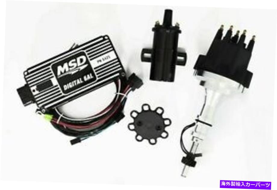 Carburetor MSDイグニッション6ALボックスW/ TSP ProビレットディストリビューターFord 351W MSD Ignition 6AL Box w/ TSP Pro Billet Distributor Ford 351W【並行輸入品】