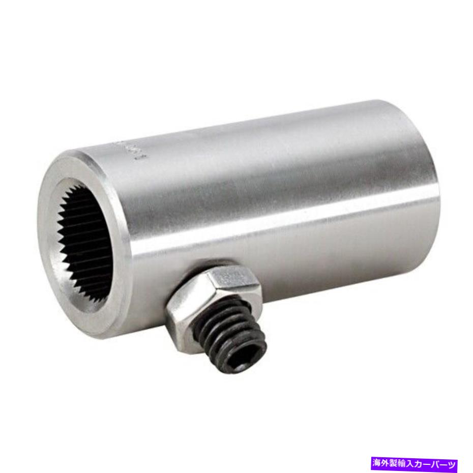 Driveshaft Flaming River FR1943ステアリングカプラー5/8-36スプラインから3/4ラウンド Flaming River FR1943 Steering Coupler 5/8-36 Spline to 3/4 Round【並行輸入品】