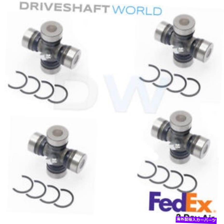 Driveshaft 4PCトヨタ4Runner 4WD 2007-2011ドライブシャフトユニバーサルジョイント交換キット 4pc Toyota 4Runner 4WD 2007-2011 Driveshaft Universal Joints Replacement Kit【並行輸入品】