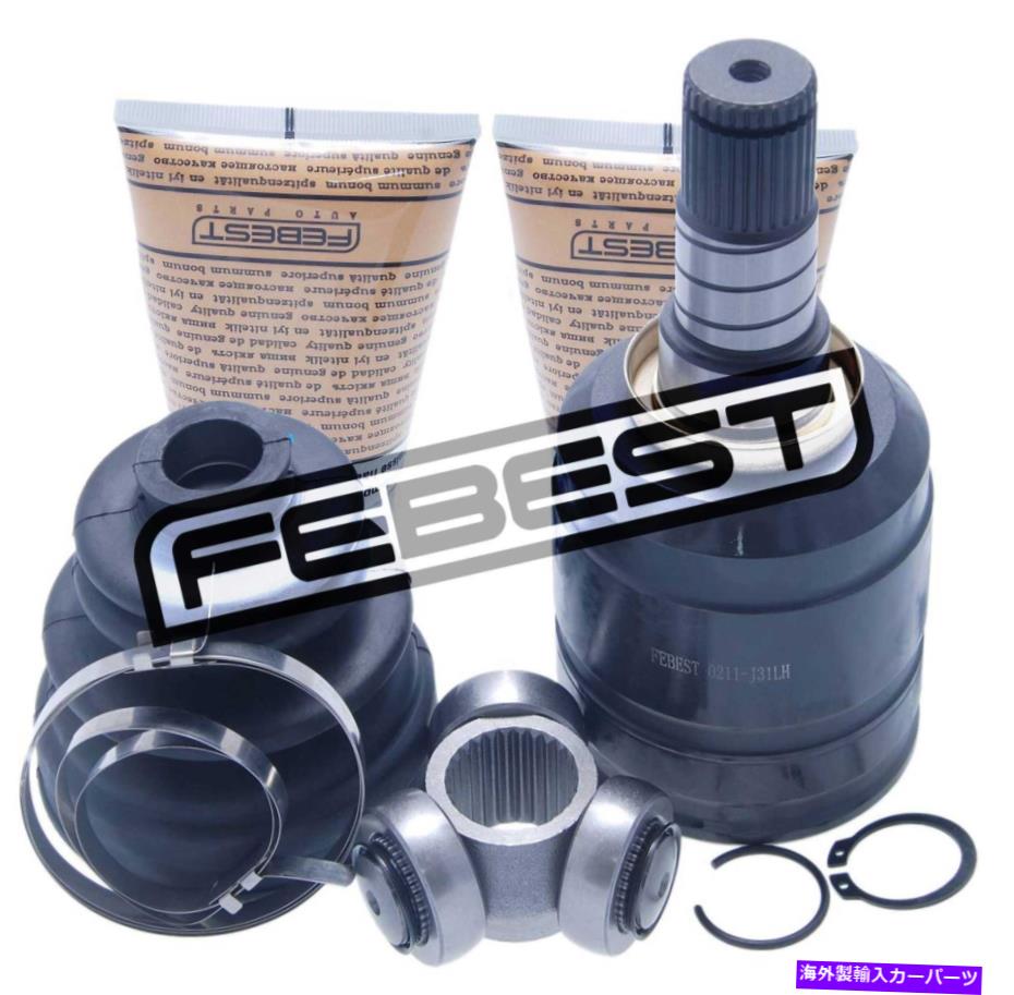 Driveshaft 0211-J32LH本物のFebestインナージョイント左27x39x29 39711-1AA0C、39711-1AA0A 0211-J32LH Genuine Febest INNER JOINT LEFT 27X39X29 39711-1AA0C, 39711-1AA0A【並行輸入品】