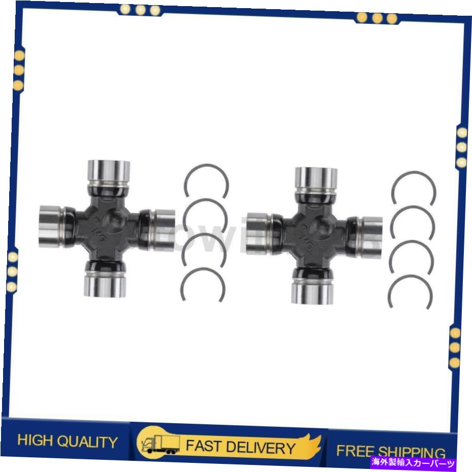 Driveshaft 2xユニバーサルジョイントフロントアクスルシャフト - ジープラングラーの右外 2x Universal Joint Front Axle Shaft - Right Outer For Jeep Wrangler 2011-2012【並行輸入品】