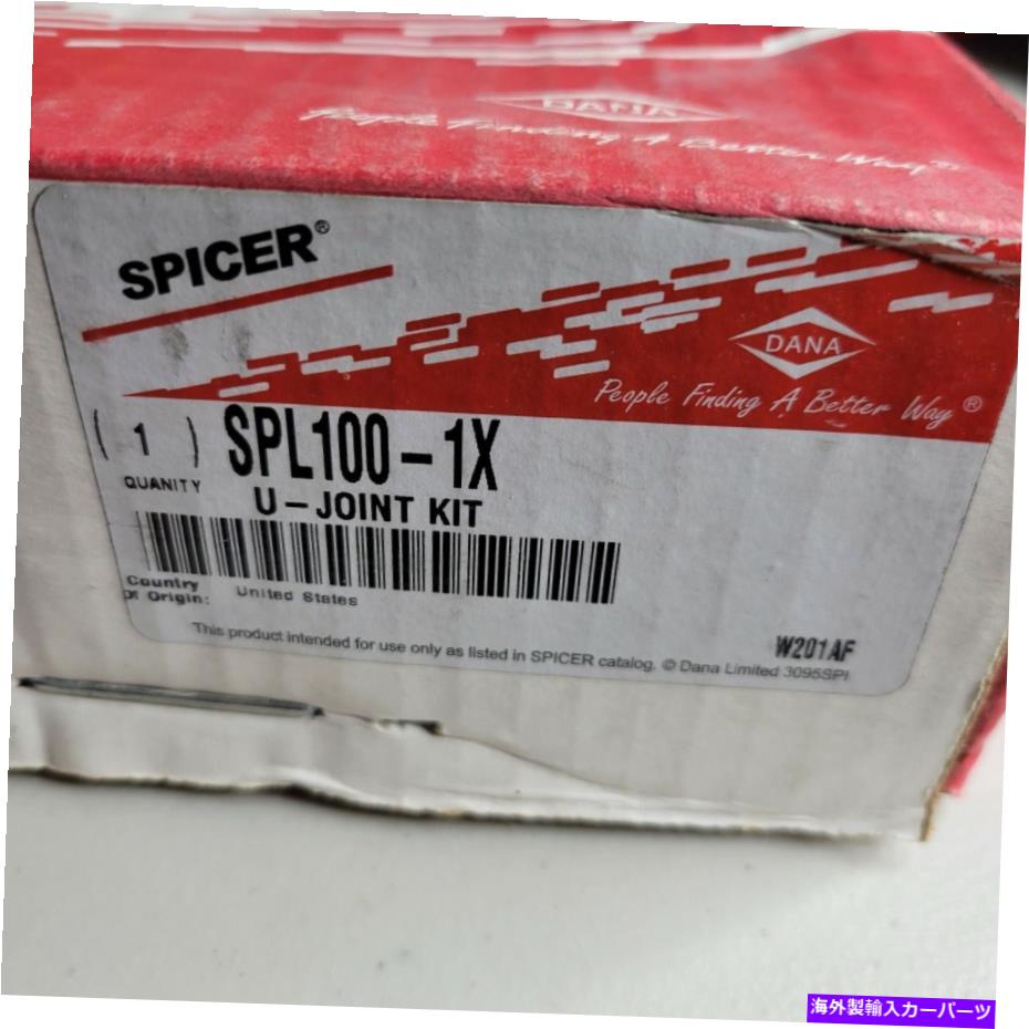 Driveshaft 新しいSPL100-1X SPICER U-JOINT NEW SPL100-1X Spicer U-Joint【並行輸入品】