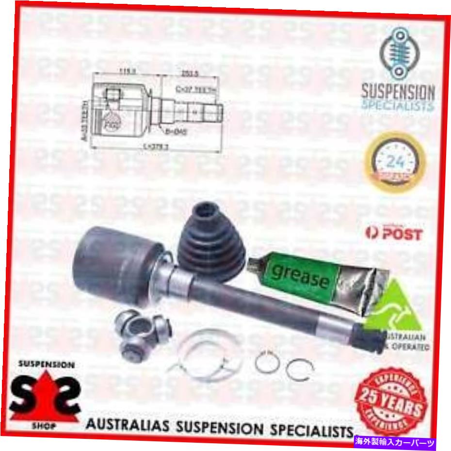 Driveshaft トランスミッションサイドジョイントキット、ドライブシャフトスーツメルセデスベンツGLS（X166）X166 SUV Transmission Side Joint Kit, Drive Shaft Suit MERCEDES-BENZ GLS (X166) X166 SUV【並行輸入品】