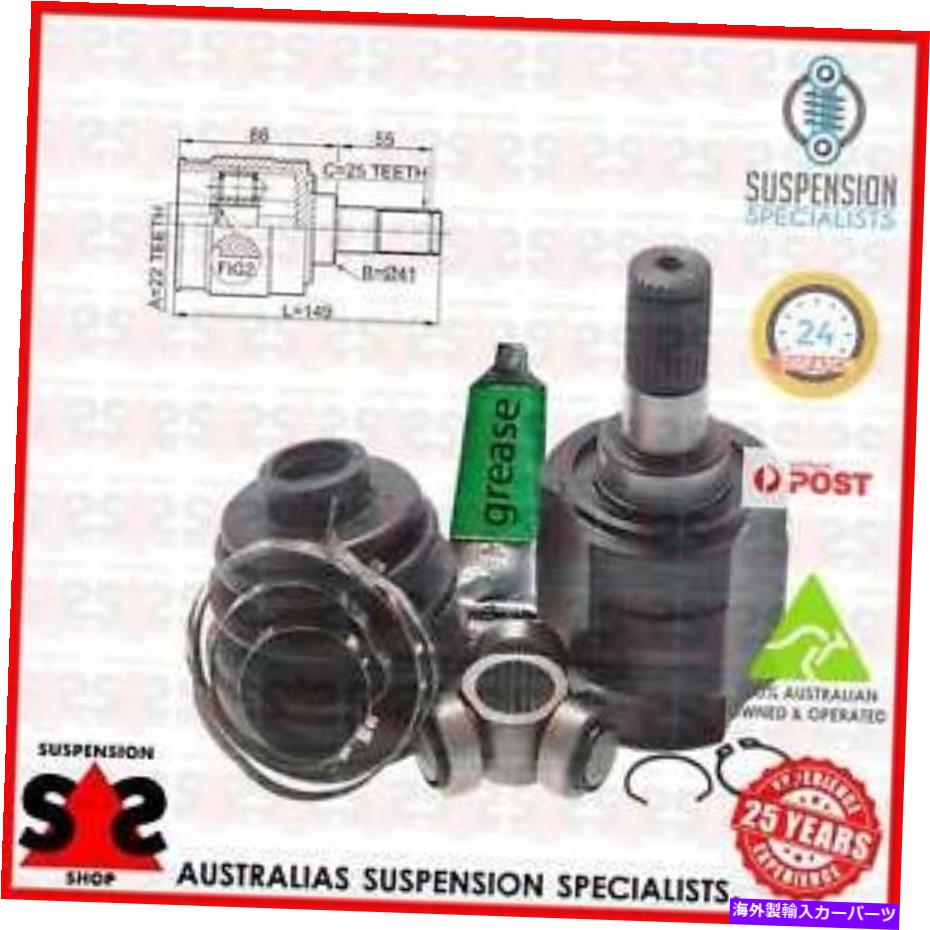 Driveshaft フロントアクスルジョイントキット、ドライブシャフトスーツヒュンダイi30（PDE、PD、PDEN）PD、PDE、PDEN H Front Axle Joint Kit, Drive Shaft Suit HYUNDAI i30 (PDE, PD, PDEN) PD,PDE,PDEN H【並行輸入品】