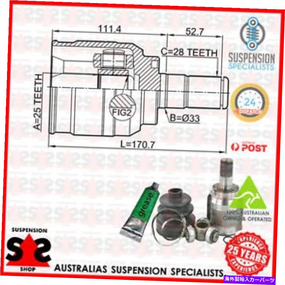 Driveshaft トランスミッションサイドジョイントキット、ドライブシャフトスーツヒュンダイIX35（LM、EL、ELH）LM SUV Transmission Side Joint Kit, Drive Shaft Suit HYUNDAI ix35 (LM, EL, ELH) LM SUV【並行輸入品】