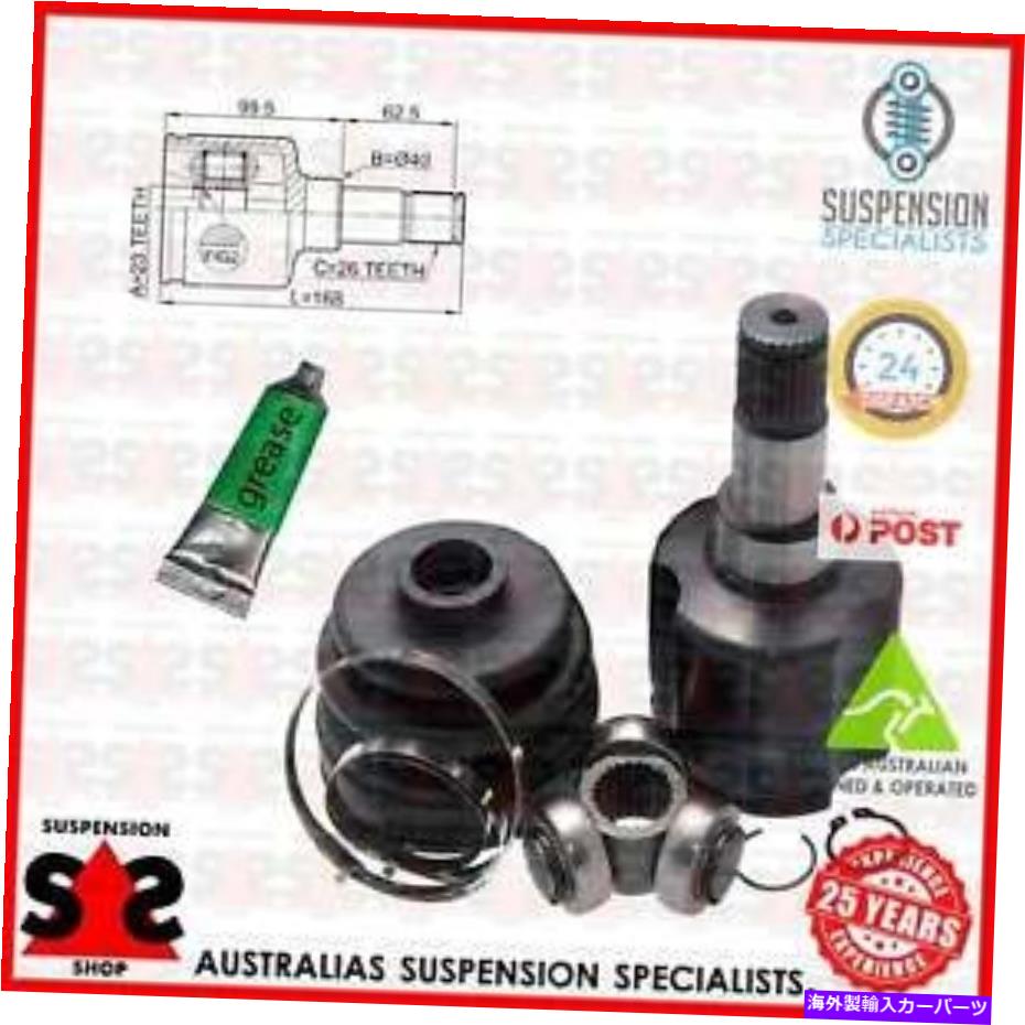 Driveshaft フロントアクスル左ジョイントキット、ドライブシャフトスーツボルボV40ハッチバック（525、526）526,5 Front Axle Left Joint Kit, Drive Shaft Suit VOLVO V40 Hatchback (525, 526) 526,5【並行輸入品】