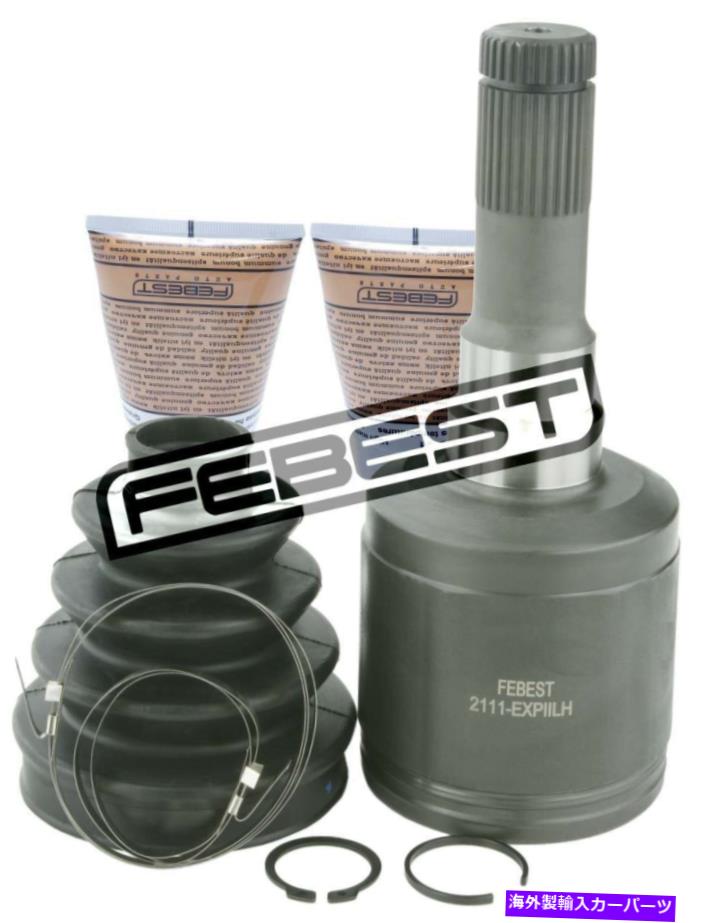 Driveshaft 2111-expiilh本物のFebest内側関節左37x46x31 7l1z3b414a 2111-EXPIILH Genuine Febest Inner Joint Left 37X46X31 7L1Z3B414A【並行輸入品】