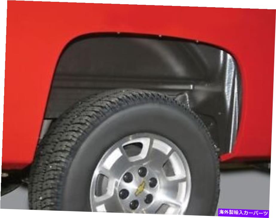 Fender Liner 頑丈なライナー内側ホイールウェルフェンダーライナーリア11-14シエラ2500/3500 HD Rugged Liner inner Wheel Well Fender Liners Rear For 11-14 Sierra 2500/3500 HD【並行輸入品】