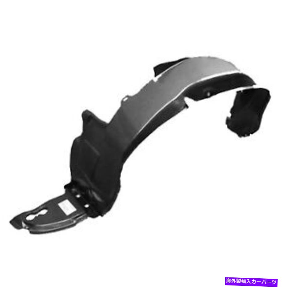Fender Liner 2001年から2006年のヒュンダイサンタフェドライバーサイドフロントフェンダーライナープラスチック8681126000 For 2001-2006 Hyundai Santa Fe Driver Side Front Fender Liner Plastic 8681126000【並行輸入品】