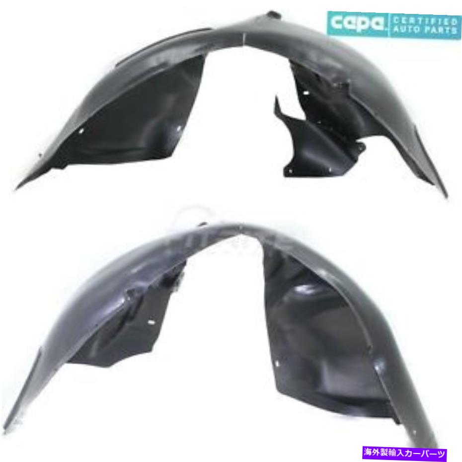 Fender Liner 2010年から2019年のプラスチック製の新しいフロントライト＆左フェンダーライナーフォードトーラス New Front Right & Left Fender Liner Made Of Plastic For 2010-2019 Ford Taurus【並行輸入品】