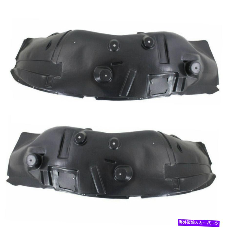 Fender Liner フロントLH＆RHフェンダースプラッシュシールドライナー2010-2012 Dodge Ram 2500 3500 4WD Front LH&RH Fender Splash Shield Liners For 2010-2012 Dodge Ram 2500 3500 4WD【並行輸入品】