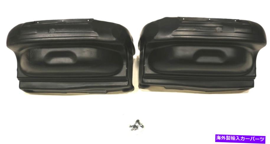 Fender Liner 新しいOEM GMリアフェンダーホイールウェルライナーセット19166676シボレーシルバード2007-2013 NEW OEM GM Rear Fender Wheel Well Liner Set 19166676 Chevy Silverado 2007-2013【並行輸入品】