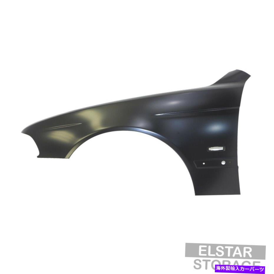 Fender Liner 左ドライバーサイドプライムフェンダーアセンブリフィット97-03 BMW E39 5シリーズ528i 540i M5 Left Driver Side Primed Fender Assembly Fit 97-03 BMW E39 5 Series 528i 540i M5【並行輸入品】