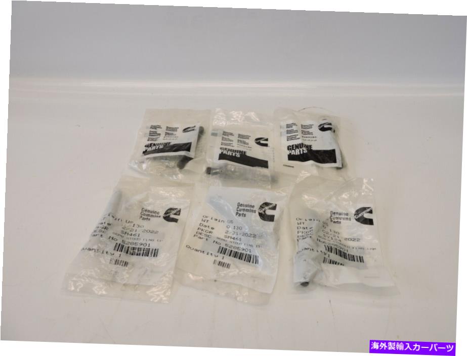 exhaust manifold たくさんの6 OEMカミンズダブルエンドスタッドマウントネジ5285901 Lot Of 6 Oem Cummins Double Ended Stud Mounting Screw 5285901【並行輸入品】