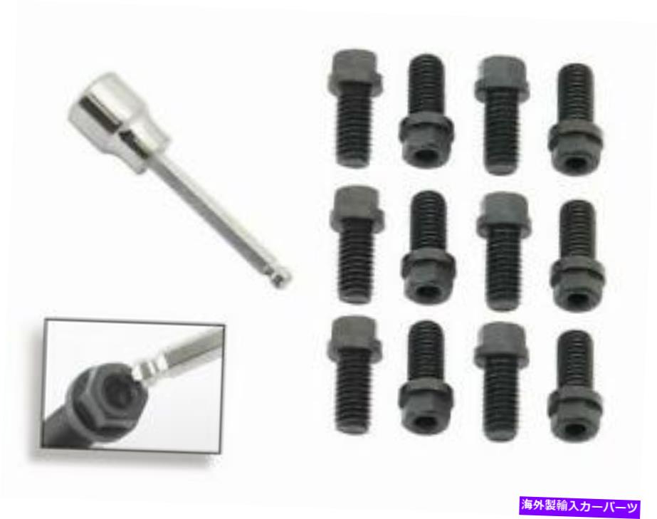 exhaust manifold MRガスケット3420Gヘッダーボルトセット Mr Gasket 3420G Header Bolt Set【並行輸入品】