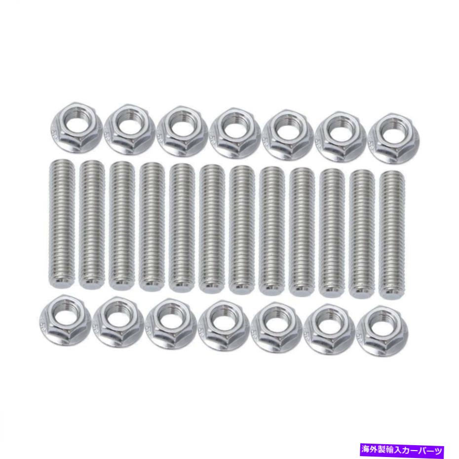 exhaust manifold 89-19の排気マニホールドステンレススタッドキット5.9L 6.7Lカミンズディーゼルエンジン Exhaust Manifold Stainless Stud Kit For 89-19 5.9L 6.7L Cummins Diesel Engine【並行輸入品】