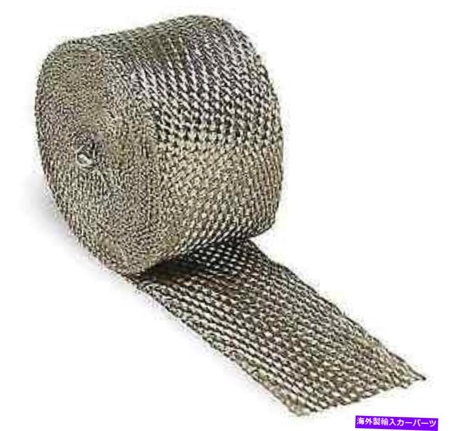 exhaust manifold DEI 010129シングル2ワイドx 15 'ロールチタン排気ヘッダーラップ DEI 010129 Single 2 Wide x 15' Roll Titanium Exhaust Header Wrap【並行輸入品】