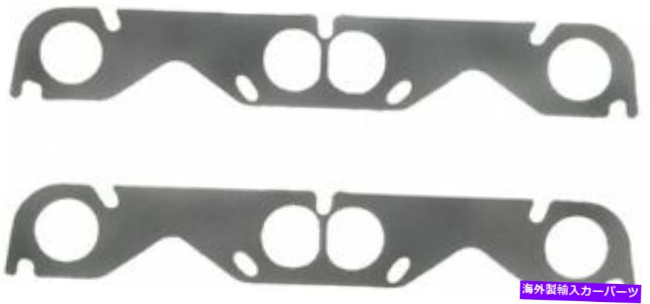 exhaust manifold FEL-PRO 1407 SB Chevy排気ヘッダーガスケット、1.810インチポート、スチール、セット Fel-Pro 1407 SB Chevy Exhaust Header Gaskets, 1.810 in. Port, Steel, Set【並行輸入品】