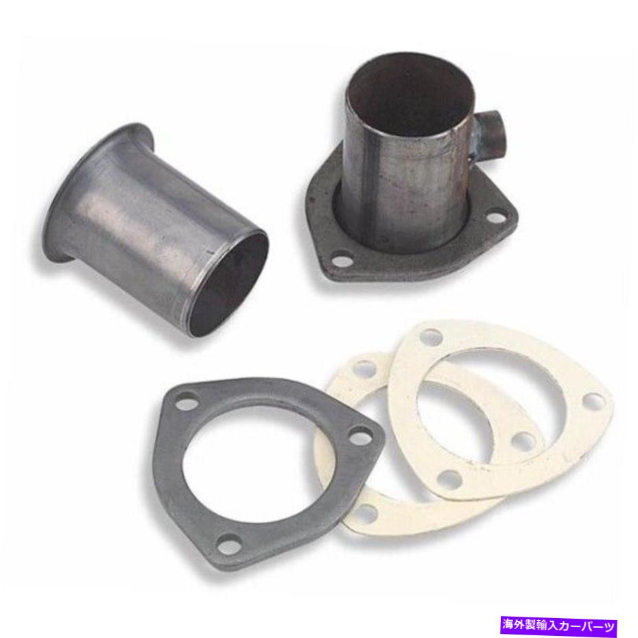 exhaust manifold FlowTech 10105FLT 3-ボルト減速機w/ o2センサーフィッティング、2.5インチ Flowtech 10105FLT 3-Bolt Reducer w/ O2 Sensor Fitting, 2.5 Inch【並行輸入品】