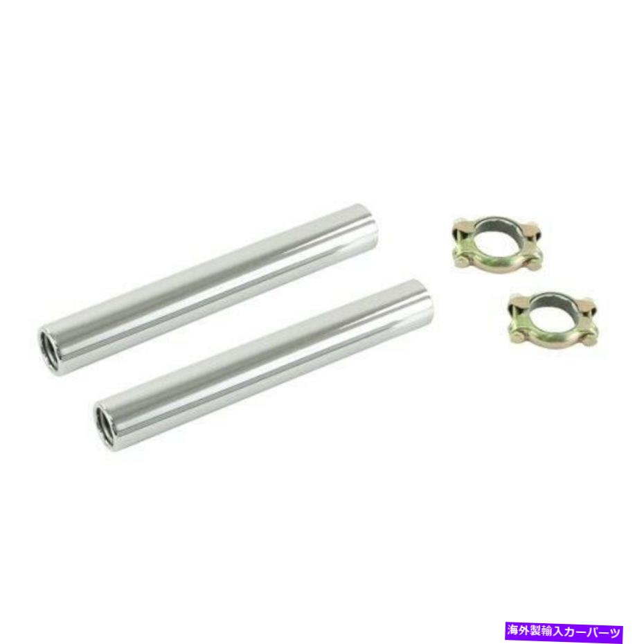 exhaust manifold テールパイプエキゾーストのヒント、クロムクランプオン、カブトムシ用、ペア、砂丘、VW用 Tail Pipe Exhaust Tips, Chrome Clamp On, for Beetle, Pair, Dunebuggy & VW【並行輸入品】