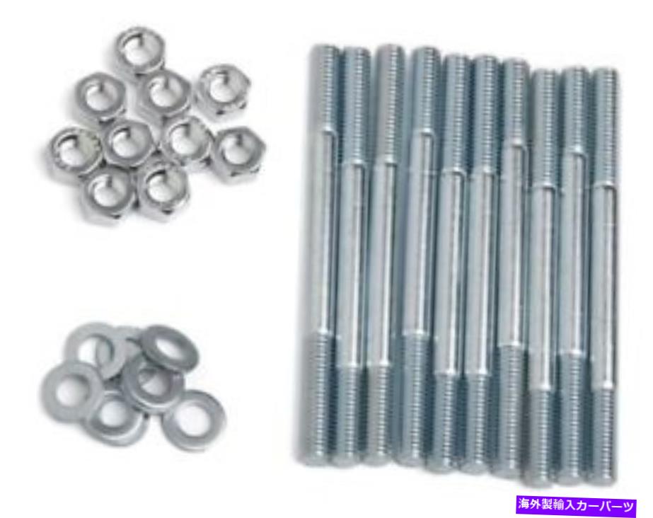 exhaust manifold Holley EFI 300-224 Holley Hi-Ram Intakeマニホールドマウントスタッドキット Holley EFI 300-224 Holley Hi-Ram Intake Manifold Mounting Stud Kit【並行輸入品】