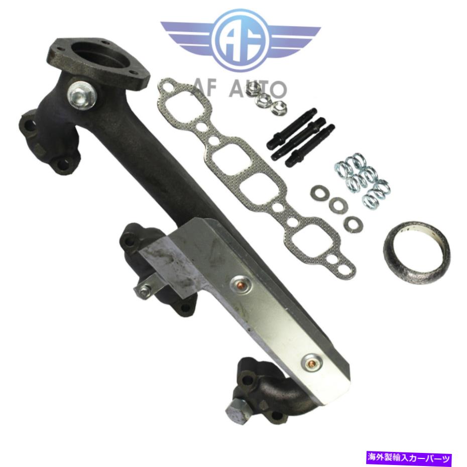 exhaust manifold シボレーGMCピックアップトラックSUV用のヒートシールド付き左側排気マニホールド Left Side Exhaust Manifold with Heat Shield For Chevrolet GMC Pickup Truck SUV【並行輸入品】