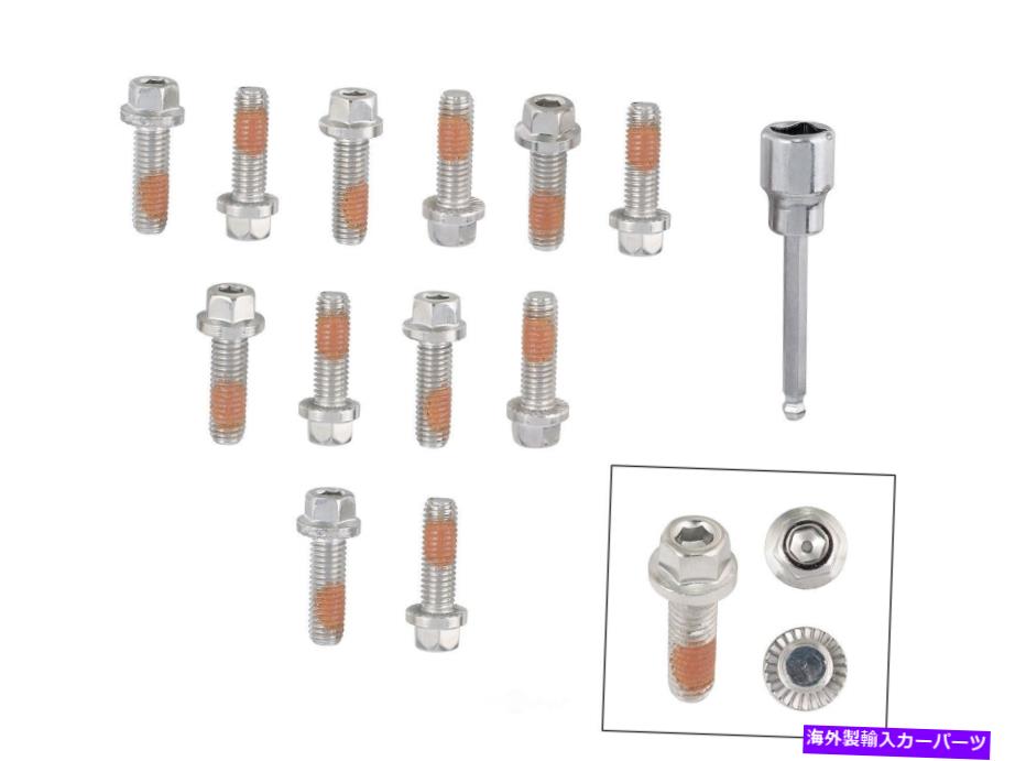 exhaust manifold 排気ヘッダーボルトヘッドロックロックヘッダーボルトMRガスケット2235g Exhaust Header Bolt-Headlock Locking Header Bolts Mr Gasket 2235G【並行輸入品】